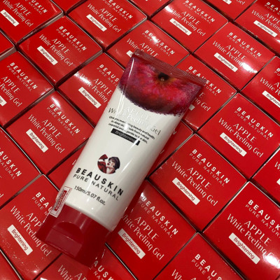 Tẩy da chết táo đỏ sáng da, sạch mụn cám Beauskin Apple Peeling Gel Hàn Quốc 150ml