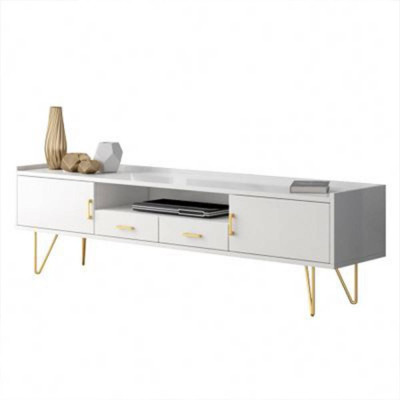 [Trả góp 0%] Kệ Tivi Davide trắng IBIE nhiều tùy chọn