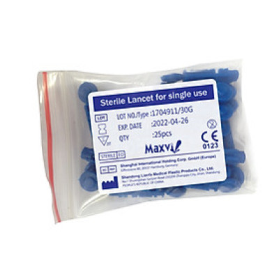 Kim lấy máu không đau Maxvi (thử đường huyết)