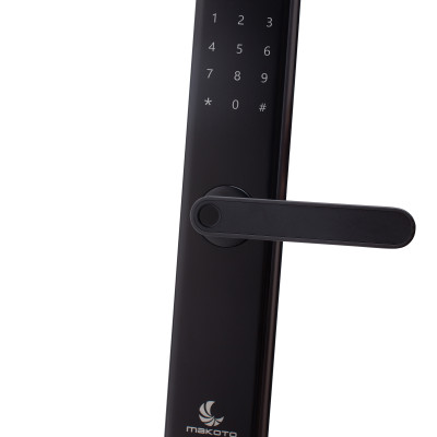 Khóa điện tử vân tay Makoto dòng Bushido 360 màu đen Ngôn ngữ hoàn toàn Tiếng Việt