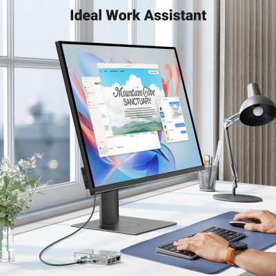 Ugreen UG15514HD163TK 1M 8K60Hz 2.1 Cáp chuyển Mini HDMI sang HDMI dây bọc dù - HÀNG CHÍNH HÃNG