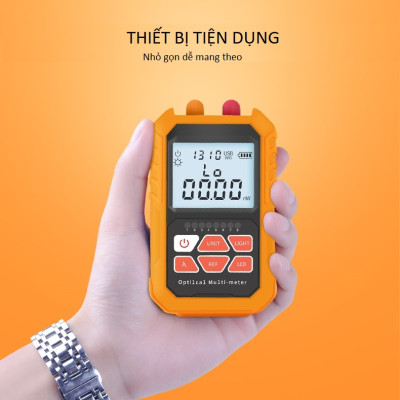Máy Đo Công Suất Quang Đa Năng 3 Trong 1 Tích Hợp Bút Soi Quang 15Km NORMAL 15 - Hàng Nhập Khẩu