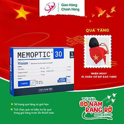 Memoptic: Viên Bổ Não, Cải Thiện Trí Nhớ, Giảm Đau Đầu, Mất Ngủ, Ngăn Ngừa Và Phục Hồi Đột Quỵ