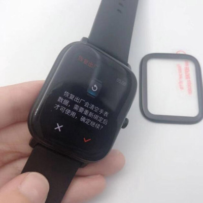 Mếng dán Full viền 3D chống xước bảo vệ màn hình đồng hồ thông minh Amazfit GTS - Hàng chính hãng