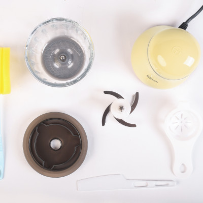 Máy xay cầm tay 6 lưỡi SEKA SK 1396 xay thịt, rau củ, xay tỏi ớt, Máy xay đồ ăn dặm cho bé + Tặng kèm dụng cụ rửa máy - Hàng chính hãng