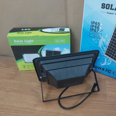 Đèn năng lượng mặt trời, đèn led năng lượng mặt trời, 100W 200W 300W, đặt ngoài trời có điều khiển từ xa.