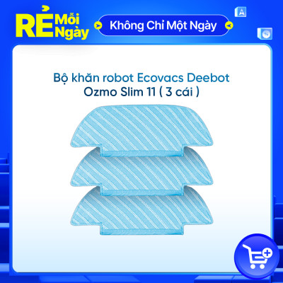 Hộp khăn lau Ecovacs Deebot Ozmo Slim 11 - Hàng Chính Hãng