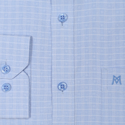 Áo sơ mi nam tay dài form ôm suông Khatoco A1MD568T1-CNCR331-2504-D-CÔNG NGHỆ NANO