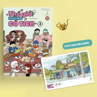 Sách - Thế Giới Không Cổ Tích - Tập 2 - Tặng Kèm Postcard Màu Nước