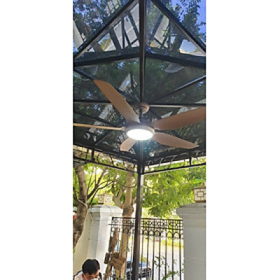 Quạt Trần Có Đèn LED,6 Cấp  Độ Gió, 3 Chế Độ Đèn LED