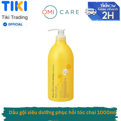 Dầu gội siêu dưỡng phục hồi tóc hư tổn chứa chiết xuất hoa mộc vàng salon link 1000 ml/chai
