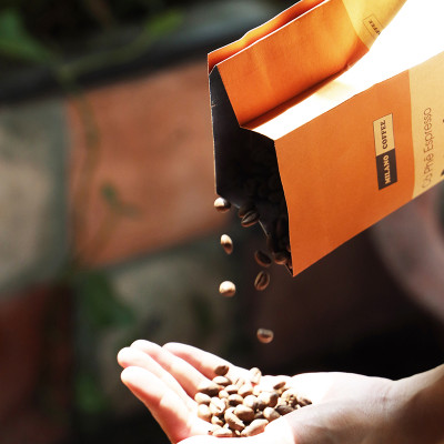 Cà phê 100% ROBUSTA rang mộc nguyên chất MILANO COFFEE - 1kg