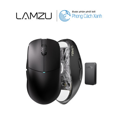 Chuột không dây siêu nhẹ Lamzu Atlantis Mini Pro - Hỗ trợ 8KHz - Hàng Chính Hãng