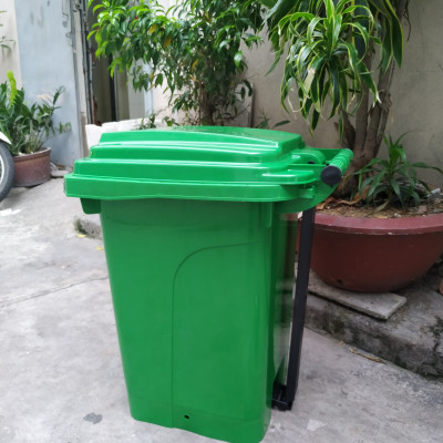 THÙNG RÁC NHỰA ĐẠP CHÂN 60 LÍT