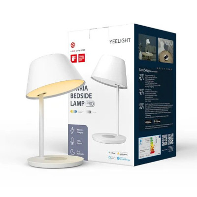 ĐÈN NGỦ THÔNG MINH KIÊM SẠC KHÔNG DÂY YEELIGHT STARIA PRO YLCT03YL – Hỗ trợ cho APPLE HOMEKIT – Bản Quốc Tế - Hàng chính hãng
