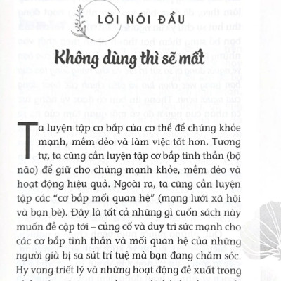 Sống An Nhiên Với Chứng Sa Sút Trí Tuệ Tuổi Già - VL