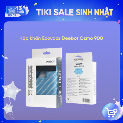 Hộp khăn lau Ecovacs Deebot Ozmo 900 - Hàng Chính Hãng