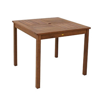 Bàn Vuông Maluku IBIE NT3013 (70 x 70 x 72 cm) - Nâu