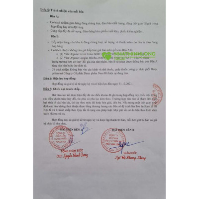 Tăng cường tuần hoàn não, cải thiện trí nhớ và khả năng tập trung Vita Organic Ginkgo Biloba 2500