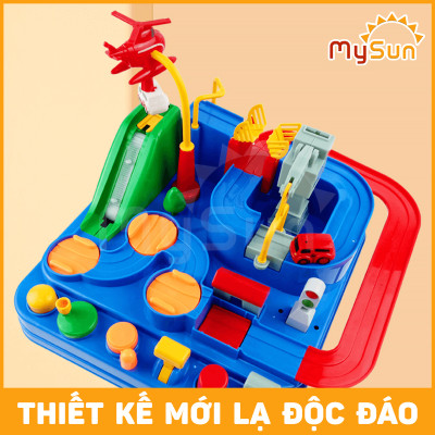 Đồ chơi mô hình giao thông thành phố đường đua ô tô cho bé MySun