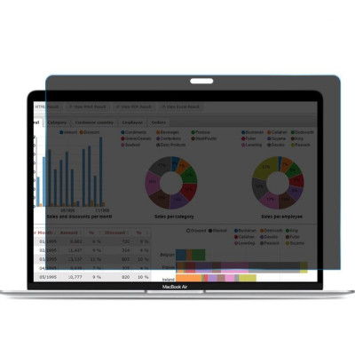 Dán Chống Nhìn Trộm JRC Dành Cho MacBook (Đủ Dòng) - Hàng Chính hãng