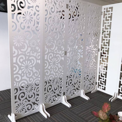 Bình Phong Hoa Cúc Lớn(KO BÁN 1 TẤM) HC-BP3