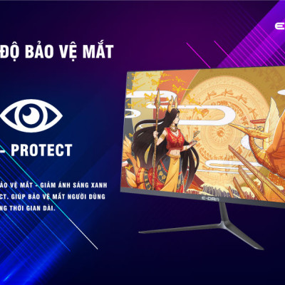 Màn Hình Gaming Edra EGM24F1 (23.8inch/FHD/IPS/144Hz/1ms) - Hàng Chính hãng