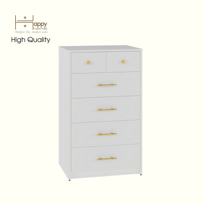 [Happy Home Furniture] NERIS, Tủ lưu trữ 6 ngăn kéo , 60cm x 45cm x 100cm ( DxRxC), THK_136