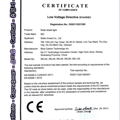 Đèn năng lượng mặt mặt trời SKI-SKL36W