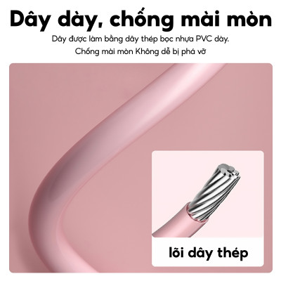 Dây Nhảy Không Dây JR301 Tích Hợp Tay Cầm Đếm Số Vòng,Quãng Đường,Calo Tiêu Thụ