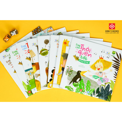 Combo (8 Tập): Sách - Dạy Con Thói Quen Tốt