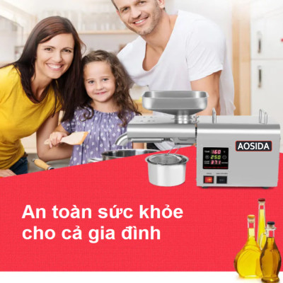 Máy ép dầu thực vật NÓNG LẠNH dùng cho thương hiệu Anh Quốc Aosida K28S cao cấp - Hàng Chính Hãng
