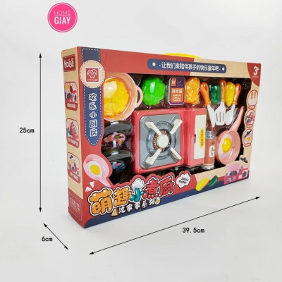 Đồ Chơi Nấu Ăn Cho Bé 16 Chi Tiết Happy Kitchen