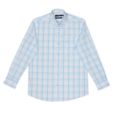 Áo sơ mi nam tay dài form suông Khatoco A1MD468T1-CNCR108-2409-D