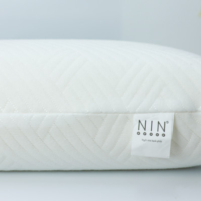 [MEMORY FOAM] Ruột gối cao su non hỗ trợ ngủ ngon NIN House 60x40x12cm cho người lớn, người già cao cấp