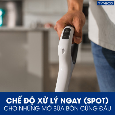 Combo Máy Hút Bụi Lau Nhà Không Dây Tineco Ifloor 2 - Hút Và Lau 2in1 - Tự Vệ Sinh Trục Lăn + Trục Lăn + Nước Lau Sàn