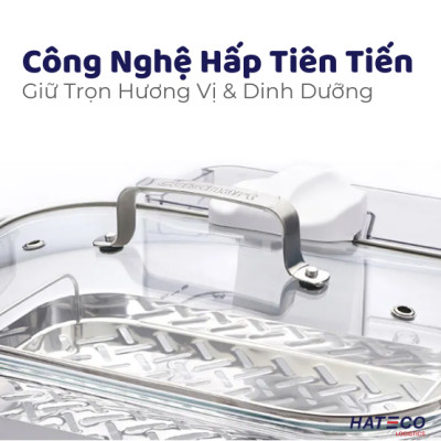 [Hàng chính hãng] Nồi hấp đa năng Cuisinart STM-3000HK công suất 1500W-1800W, dung tích 6L