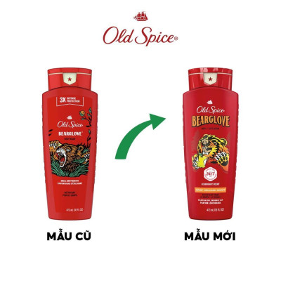Sữa Tắm Old Spice Bearglove 473ml