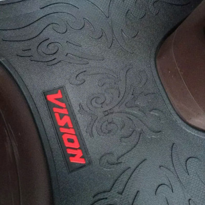 Thảm Lót chân Xe Máy VISION 2021 2022 2023 Cao Su đen