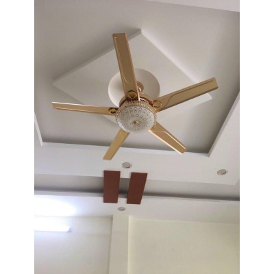 Quạt trần cánh thép mẫu quốc dân - Quạt Klasse - Hàng chính hãng - có điều khiển từ xa - Động cơ DC tiết kiệm điện