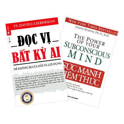 Combo Đọc Vị Bất Kỳ Ai + Sức Mạnh Tiềm Thức (2 cuốn)