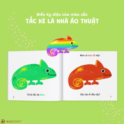 Combo (4 Tập): Sách Ehon - Điều Kỳ Diệu Của Màu Sắc Dành Cho Trẻ Từ 0 - 6 Tuổi