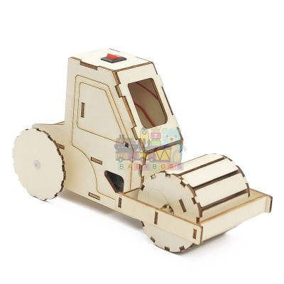 [Kèm Pin] Bộ Đồ Chơi Khoa Học Tự Làm Máy Ủi, Bộ Đồ Chơi Lắp Ghép STEM Mô Hình Máy Ủi, Bộ Đồ Chơi Gỗ Cao Cấp Khoa Học Tự Làm DIY Wood Steam