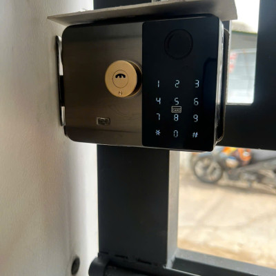  Khóa cửa thông minh chống nước G05 - 2 Mặt Vân Tay &  APP TTlock Bluetooth quản lý 2 mặt trong ngoài ( Hàng nhập khẩu)