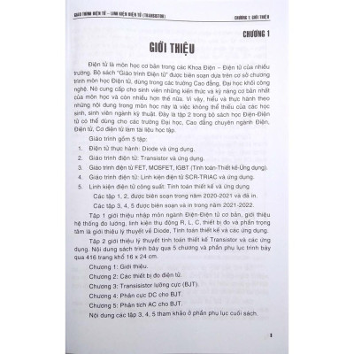 Giáo Trình Điện Tử - Linh Kiện Điện Tử Transistor