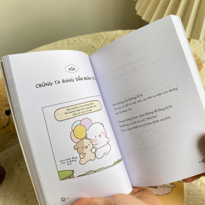 Sách - Hôm Nay Mình Vẫn Sống Tốt - Gửi Bạn Cái Ôm Ấm Áp Sau Ngày Dài Mệt Nhọc Từ Gấu Chữa Lành Ggongdal