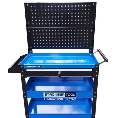 XE ĐẨY 3 NGĂN 1 NGĂN KÉO CÓ TẤM TREO