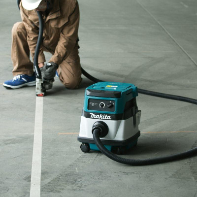 MÁY HÚT BỤI DÙNG PIN VÀ ĐIỆN (KHÔ &AMP; ƯỚT) (18VX2) MAKITA DVC860LZ (KHÔNG KÈM PIN VÀ SẠC) - HÀNG CHÍNH HÃNG
