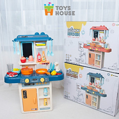 Đồ chơi nấu ăn cho bé/ bộ nhà bếp nấu nướng có vòi nước và bảng vẽ Toyshouse  889-169: đồ chơi hướng nghiệp cho bé
