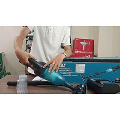 MÁY HÚT BỤI DÙNG PIN 18V 1,3 M³ / PHÚT MAKITA DCL182SYB (01 ĐẾ SẠC NHANH. – 01 PIN 18V / 1.5AH.) - HÀNG CHÍNH HÃNG